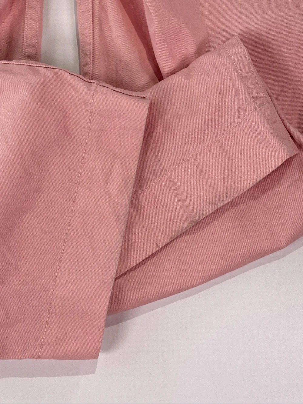 J. Crew Broken-In Chino Favorite Fit Wide Leg Pants Pink Cotton 6R